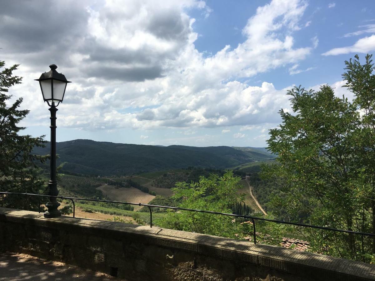 Art Rebus Tower In Tuscany Apartment Radda in Chianti Exterior photo